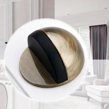 2pcs Floor Mounted Rubber Door Holder with Magnetic Catch