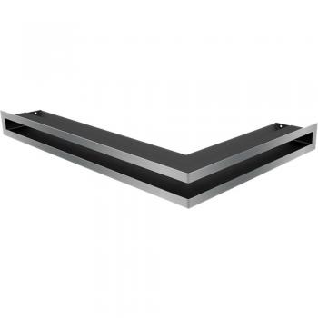 Grille d'aération LUFT coin gauche 60x40x6 finition brillante