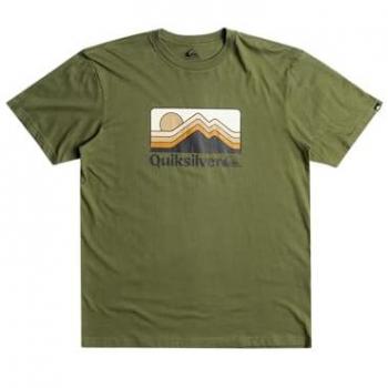 Camiseta Quiksilver de Manga Corta Gradient Mount