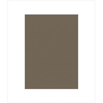 Lenzuolo Sopra Matrimoniale Tortora 100% Cotone 240 x 290 Cm
