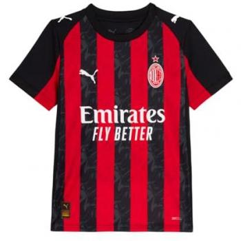 Puma AC Mailand Kindertrikot 25 26 Heimversion