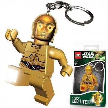 Lego Star Wars - C-3PO LED Light-Up Keychain, One Size, LGL KE18