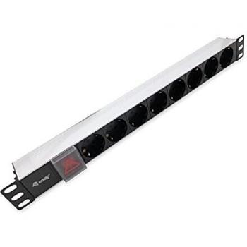 Extensão 19 8 Tomadas Schuko Equip 333293