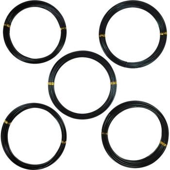 Anodized Aluminum Bonsai Wire Starter Set - 5 Sizes (1.0mm-3.0mm)