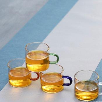 100ml Glass Cup Set for Coffee and Wine - 6pcs