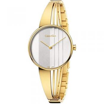 Damen Uhr Calvin Klein Analog‑Quarz mit Edelstahlarmband (K6S2N516)