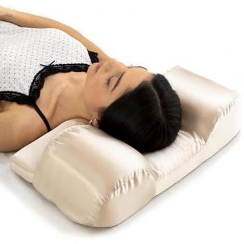 Cuscino cervicale antirughe con rivestimento in raso Youthlow