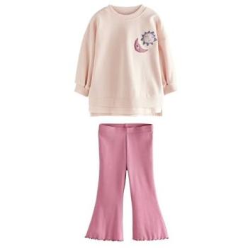 Set de Ropa Next Amarillo/Rosa