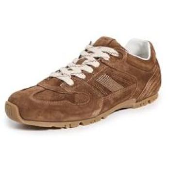 Giglio Classic Brown Leather Low‑Top Women’s Sneaker – EU 39