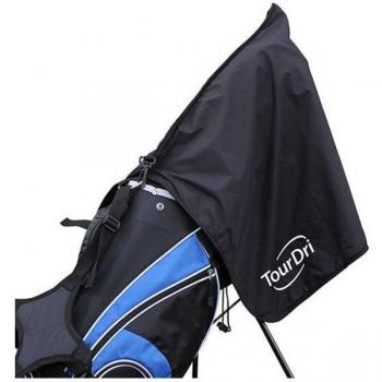 Ultimate Tour Dri 2 in 1 Bag Hood/Towel for Golfers - Black