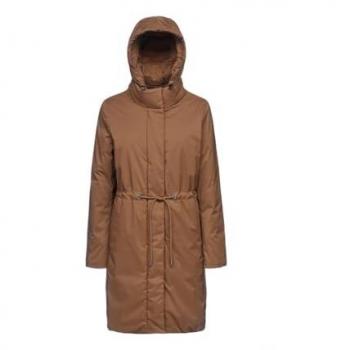 Parka Geox Eleana Mujer Pardo Rojo