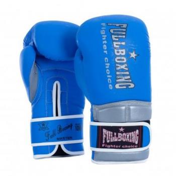 Guantes de boxeo Fullboxing Master, 16 oz, azul