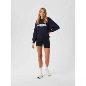 Björn Borg Ace Boyfriend Crew T-Shirt in Navy, Size L