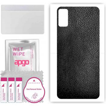 Cubot Note 8 Vinyl Cover – Black Leather Protective Sticker