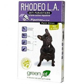 Greenvet Rhodeo L.A. Spot On pour chiens de moins de 10 kg