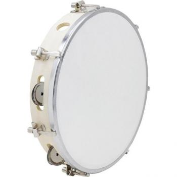 10-inch Samba Wooden Tambourine