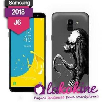 Funda para Samsung Galaxy J6 2018 Venom Marvel Hero