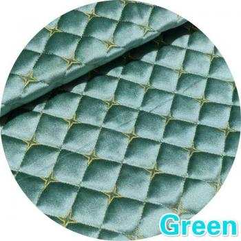 Soft Velvet Quilted Fabric 50x275cm for Cushion Car Sofa Cover