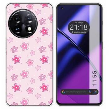 Funda Silicona para Oneplus 11 5G diseño Flores