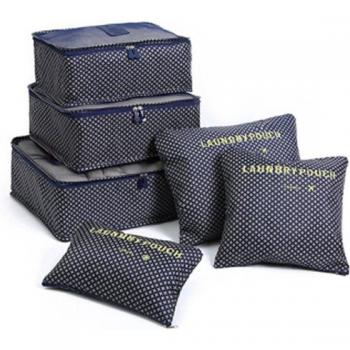 Pochette Bagages Éco‑Cube 6 pièces