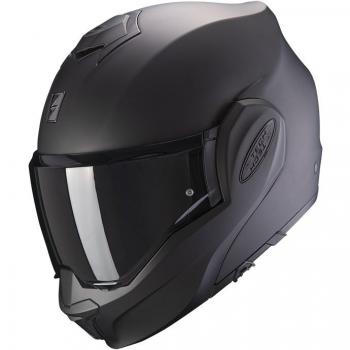 Casco Scorpion Exo-Tech Evo Sólido Negro Mate - Talla XS (54-55 cm)