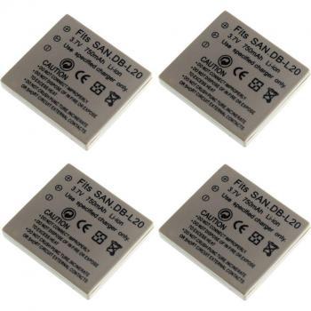 Xacti Digital Camera 4×DB‑L20 Power Kit