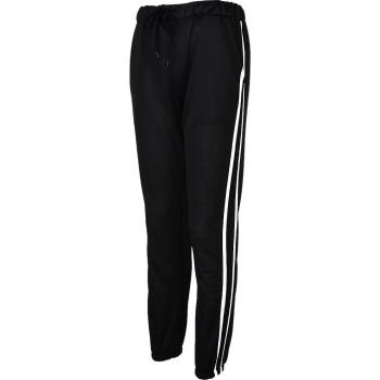 Casual Sports Pants for Men - Black, Two Bars