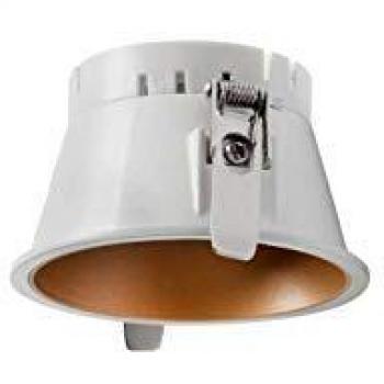 Indeluz NÓK2 80mm Simétrico Blanco‑Oro