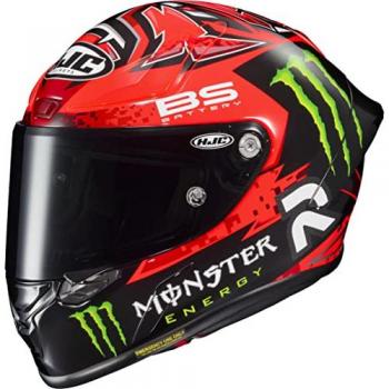 HJC RPHA 1 Replica Quartararo Casco - Negro Rojo (M)