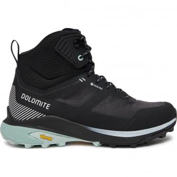 Dolomite Scarponi Trekking Nibelia High‑Gore‑Tex Black Mint Green EU 36 2/3