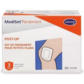 Mediset Pansement PostOp Grandes Plaies 3uts