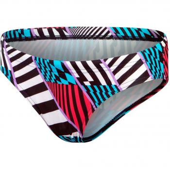Speedo allover digital bikinis mujer Negro (40)