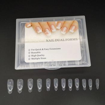 Artificial Nail Tips Dual Forms 12 Sizes