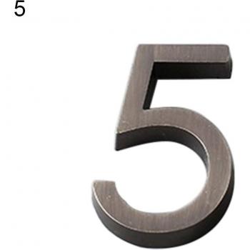 Placa de número para puerta de hotel 6cm