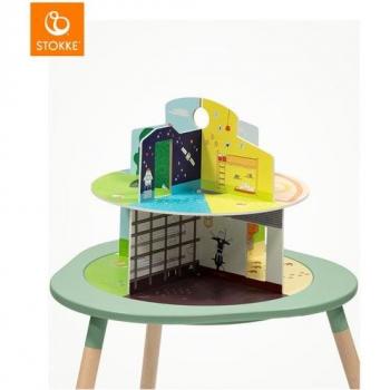 Stokke Spielhaus 2-stöckig - Multifunktionstisch - farbenfroh