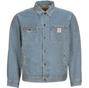 Giacca Trucker in Denim Rigata Levi's SUNRISE