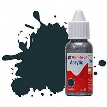 HUMBROL Farba Akrylowa 14 ml - 067 Matowy Szary Czołg