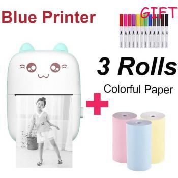 MISCYER Wireless Pocket Photo Printer