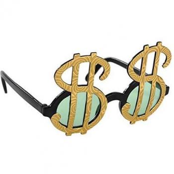 Gold-Dollar-Party‑Glas