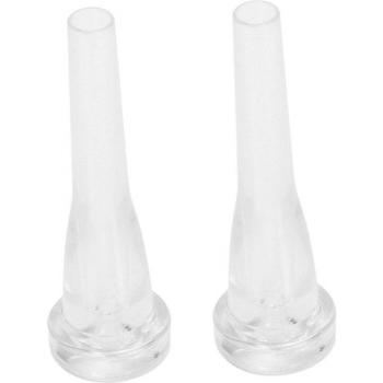 2 Pcs ABS Trumpet Mouthpiece Set for Beginners - Bach 3C & 7C Finger Exerciser Accessories