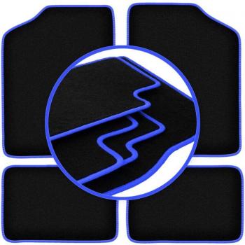 Tapis automobile CARLUX-BLUE pour Renault 5 berline (1972-1985)