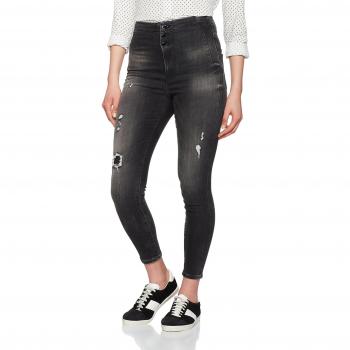 Guess Damen Hose in Schwarz