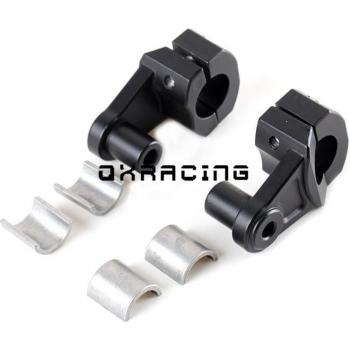 Verhoogde Stuur Klemmen voor Motorfietsen 22Mm 7/8 - 28Mm 1 1/8 voor Honda, Kawasaki, Ducati, Yamaha
