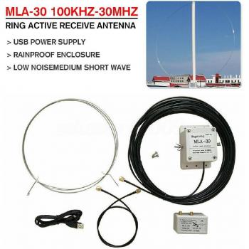 Low Noise Medium Wave Active Antenna MLA-30 100kHz-30MHz