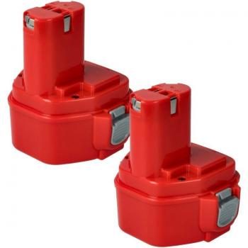 Dual Pack Makita UB120D/UB120DWA/UB120DWB – 3000 mAh NiMH 12 V