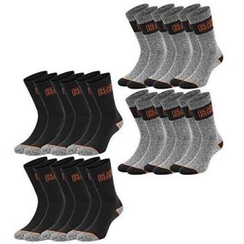 Black+Decker Essential Crew Sportsocken 12 Paar