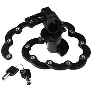 RFR Faltschloss Circle PRO black´n´glossy black