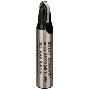 Bosch Accessoires 2 608 628 367 Fraise à canneler 8 mm