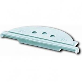 Busch-Jäger 2134 W-54 Ocean® IP44 Cable Entry Slider with 2 Inlets White