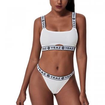 Set Bikini Bagatelle XL con Bustier e Stampa Sea Salt